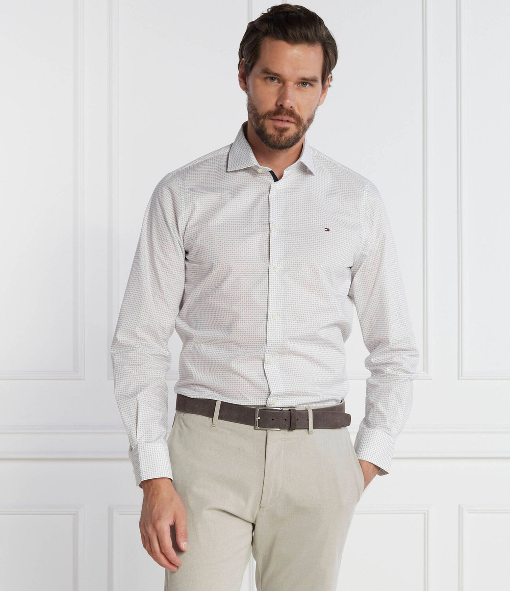 Рубашка DUO PRINT Tommy Hilfiger - белый(MW0MW32918)