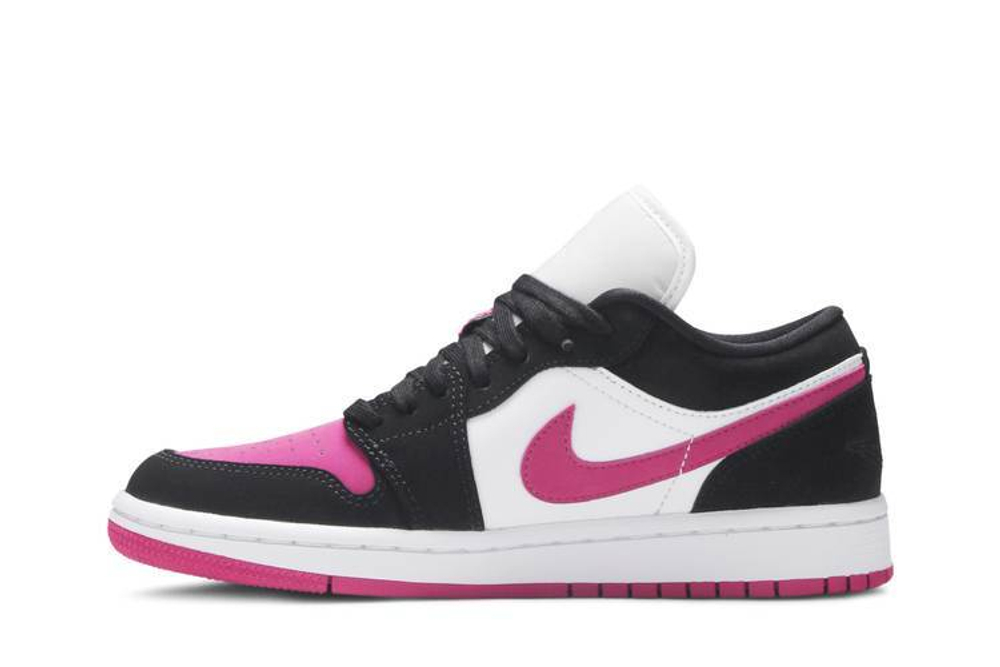 Кроссовки Jordan Air Jordan 1 Low Black Cactus Flower (Женская размерная сетка)