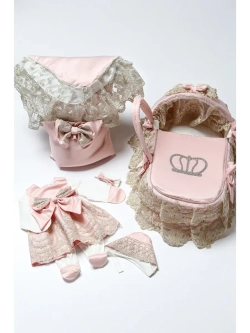 Люлька переноска для новорожденного осень