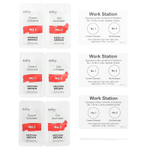 Godefroy, Мгновенный оттенок для бровей, средний коричневый, набор для 3 применений