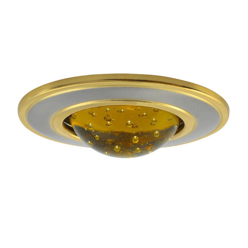 Cветильник точечный желтый KANLUX GAVEL CTX-20+B1-SN/G