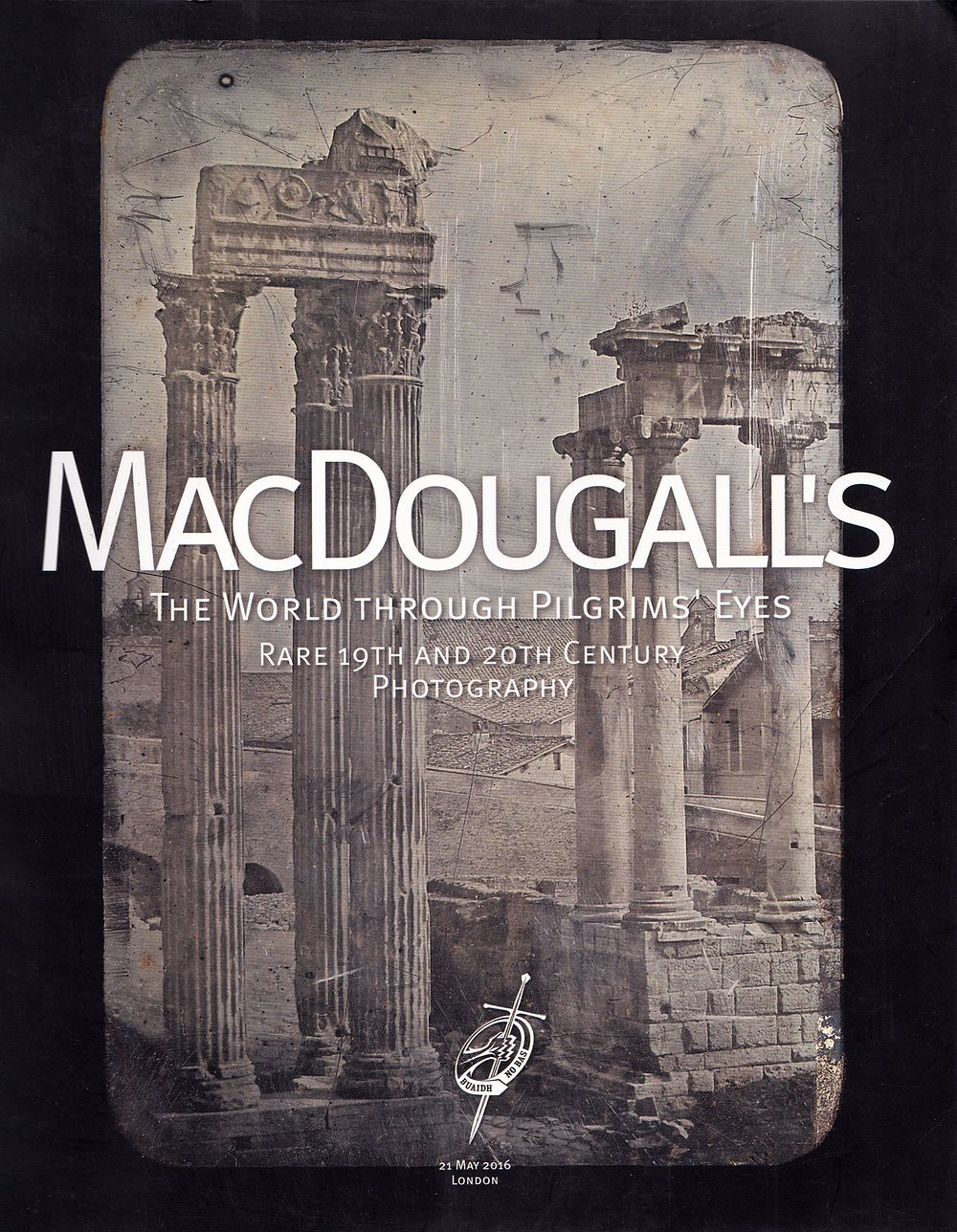 Каталог аукциона MacDougall's, Лондон, Мир глазами пилигримов: редкая фотография XIX-XX вв от 21 мая 2016 года