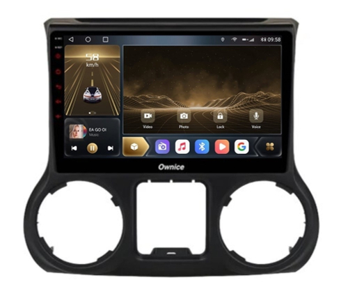 Штатная магнитола OWNICE OL-1258-1-U для Jeep Wrangler 2010-2015 на Android 12.0
