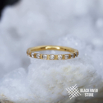 Кликер IG Charmins Crystal PVD Yellow 1.2мм