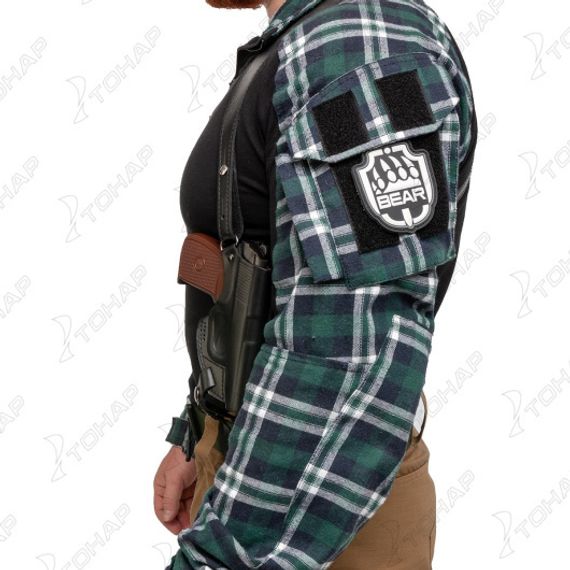 Кобура операт. под ПМ вертик. с запасной обоймой ПМ черная (HS-ОК-1-Нч) Helios