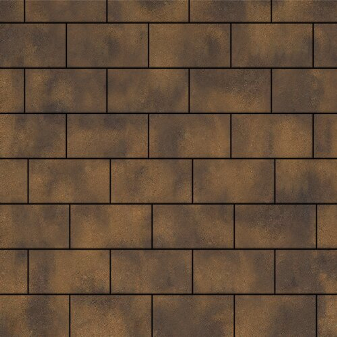 Тротуарная плитка Бельпассо Медио, 80 мм, ColorMix Маренго, гладкая