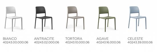 Стул пластиковый Bora Bistrot агава Nardi Италия 