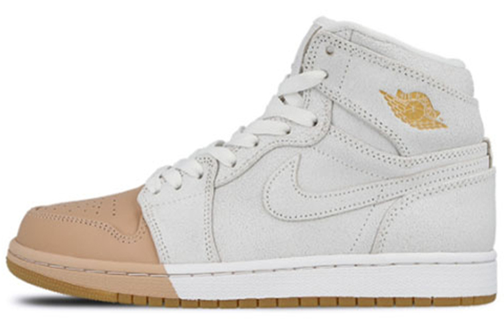 Кроссовки Jordan Air Jordan 1 Retro Hi Pr Tan Dipped (Женская размерная сетка)