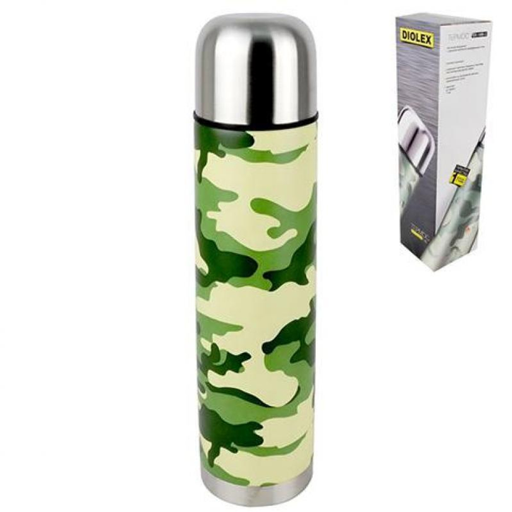 Термос Diolex DX-1000-3 Милитари (1л.)