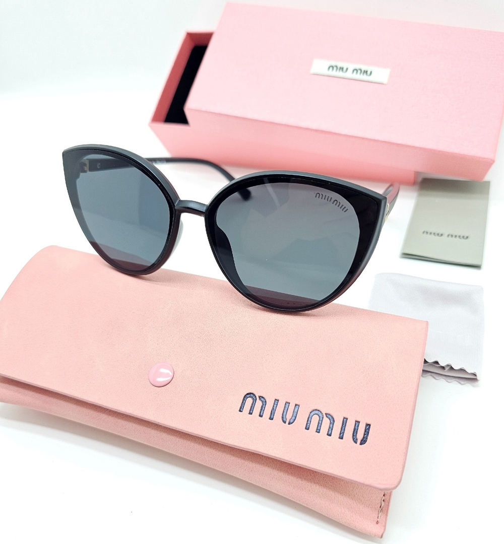 Солнцезащитные очки кошачий глаз Miu