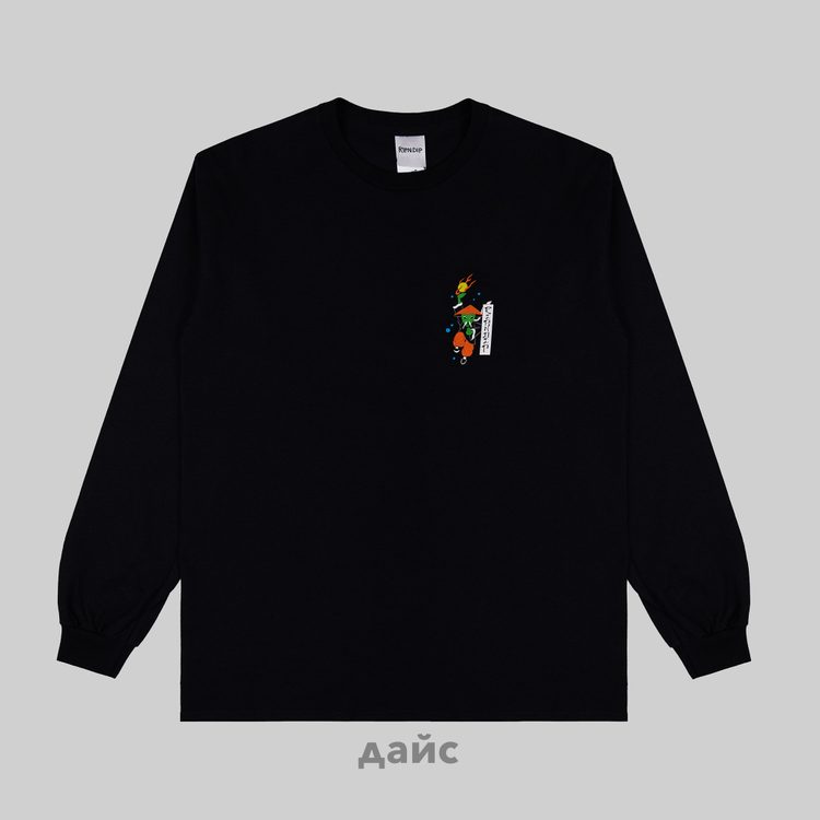 Лонгслив мужской Ripndip Ryu артикул:RND10227 - купить в магазине Дайс