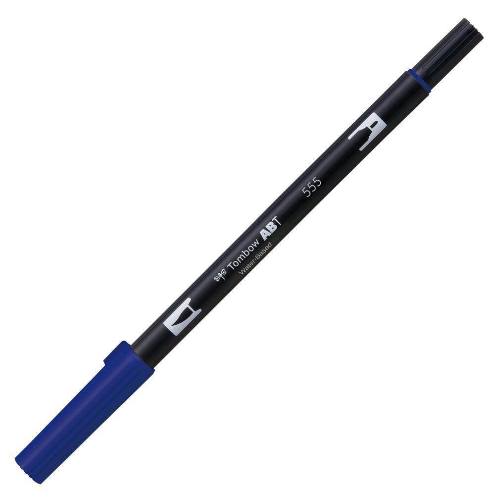 Tombow AB-T Dual Brush-Pen: 555 Ultramarine