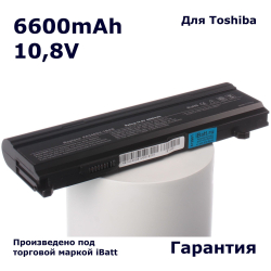 Аккумулятор iBatt 6600mAh, для Satellite A105-S2021 M115 M55-S139 A85-S1072 A135-S4527 A110-ST1111 A135-S2306 M105-S1021