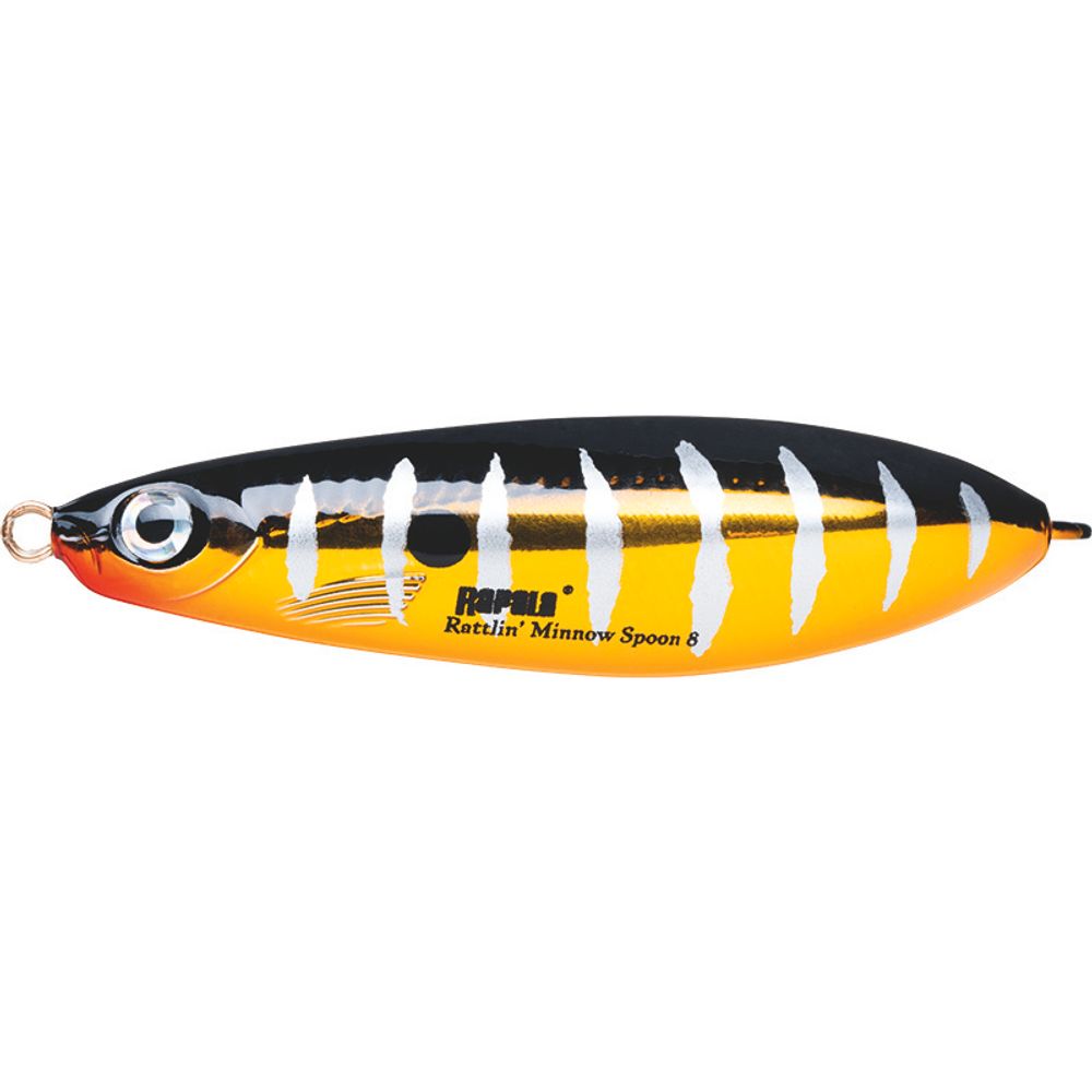 Незацепляйка RAPALA Rattlin&#39; Minnow Spoon RMSR08 / 8 см, 16 г, цвет RTR