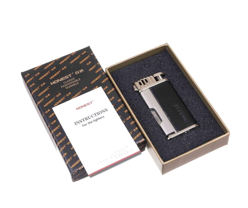 Зажигалка трубочная с тампером Honest 381-Black