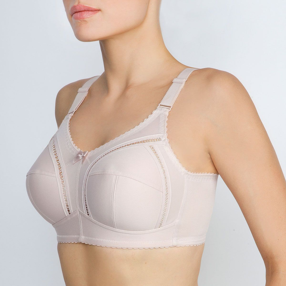 Классический бескаркасный бюстгальтер с мягкой чашкой (Размер: 85I) (Цвет: черный)