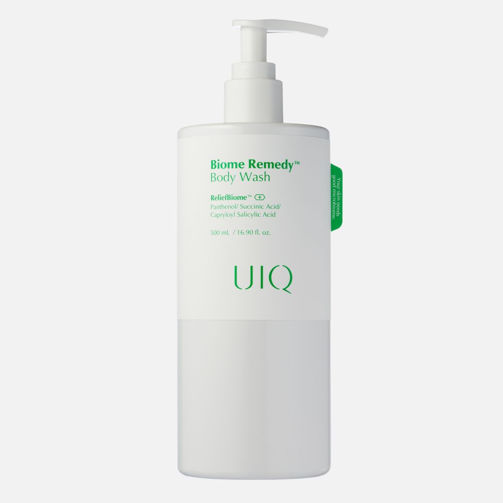 UIQ Biome Remedy Body Wash Мягкий обновляющий гель для душа с пробиотиками и LHA-кислотой, 500 мл