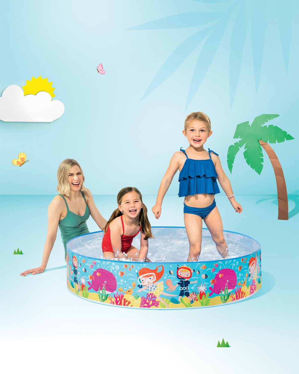 Бассейн 122*25см Intex