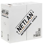 Кабель витая пара U/UTP 6 кат. 4 пары Netlan EC-UU004-6-PE-BK