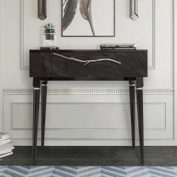 Консоль Арт Колор leaves Классик Сильвер Терпкий коричневый