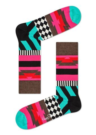 Оригинальные носки унисекс Mix Max Sock с миксом узоров (Размер: 29) (Цвет: разноцветный)