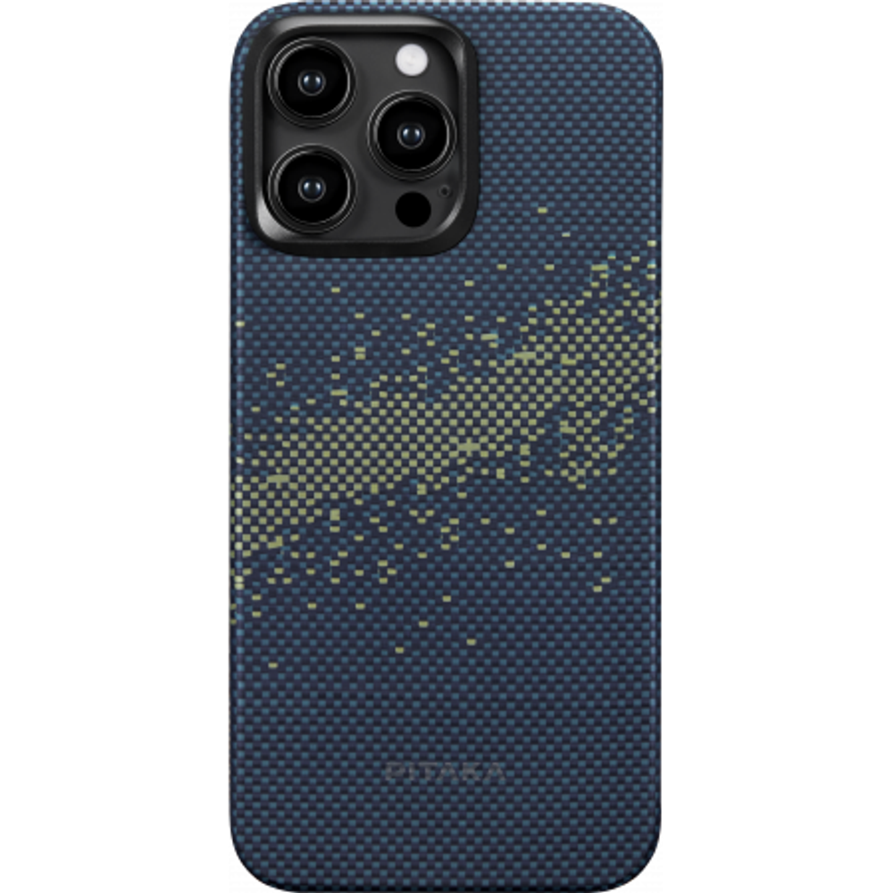 Карбоновый чехол для iPhone 15 Pro Pitaka Milky Way Galaxy