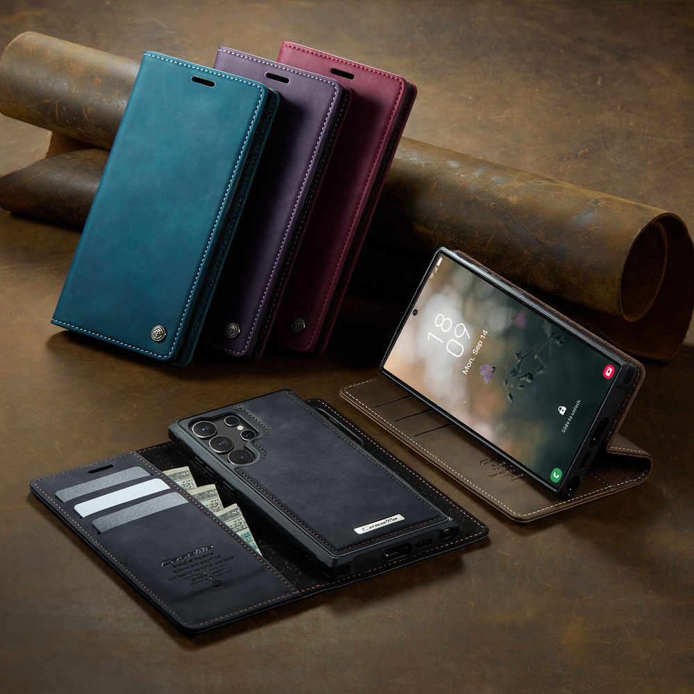Чехол-кошелек CaseMe 2 in 1 MagSafe Samsung Galaxy S24 Ultra