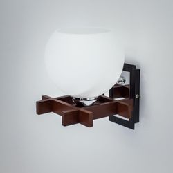 Citilux Нарита CL114311 Бра деревянное Венге Хром