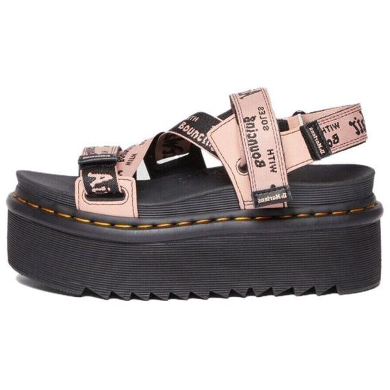 Dr. Martens Simple Comfort Platform Sandal 'Peach Beige'