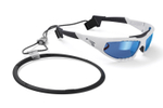 Спортивные очки LiP Surge / Gloss White - Black / PC Polarized / VIVIDE Ice Blue Lens
