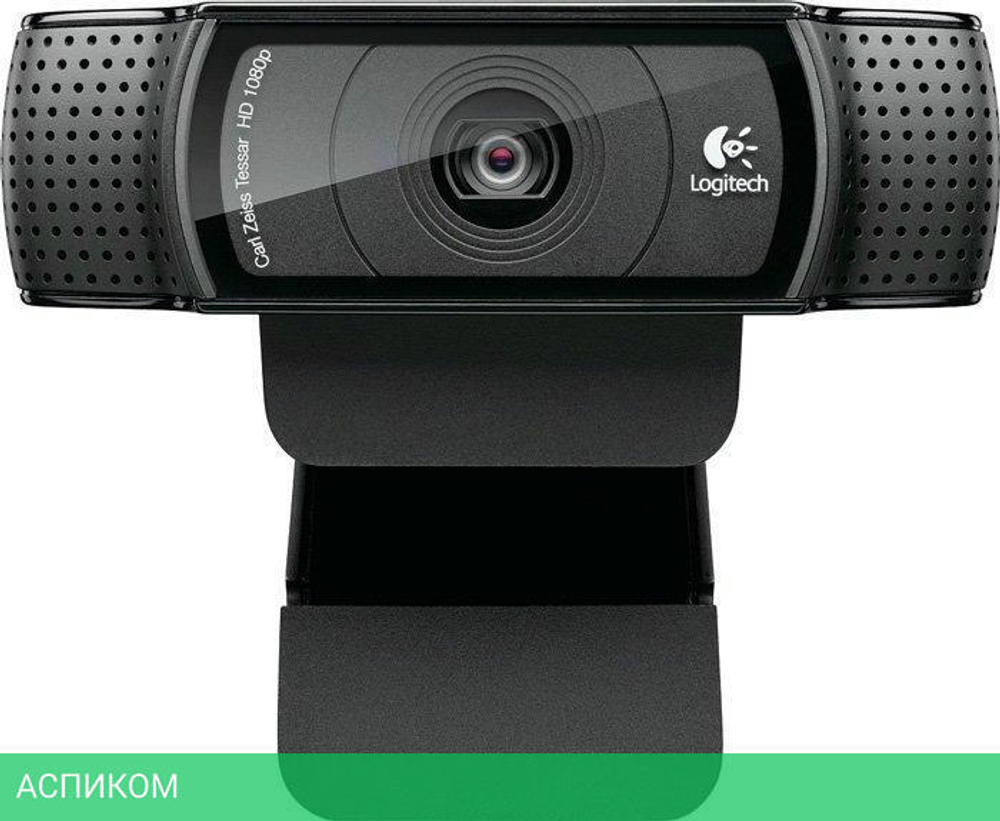Веб-камера Logitech HD Pro Webcam C920 черный (960-001055)