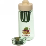 Бутылка питьевая пластиковая 430мл «Фрукты Лето»
