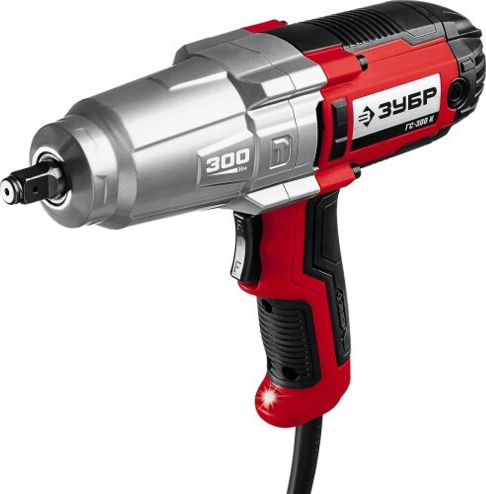 Гайковерт сетевой ЗУБР ГС-300 К ударный