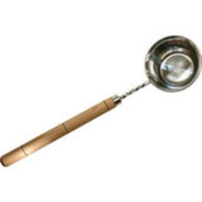 Черпак "ДОБРЫНЯ" с ТИСНЕНИЕМ 60см Алюминий 100% 400 мл