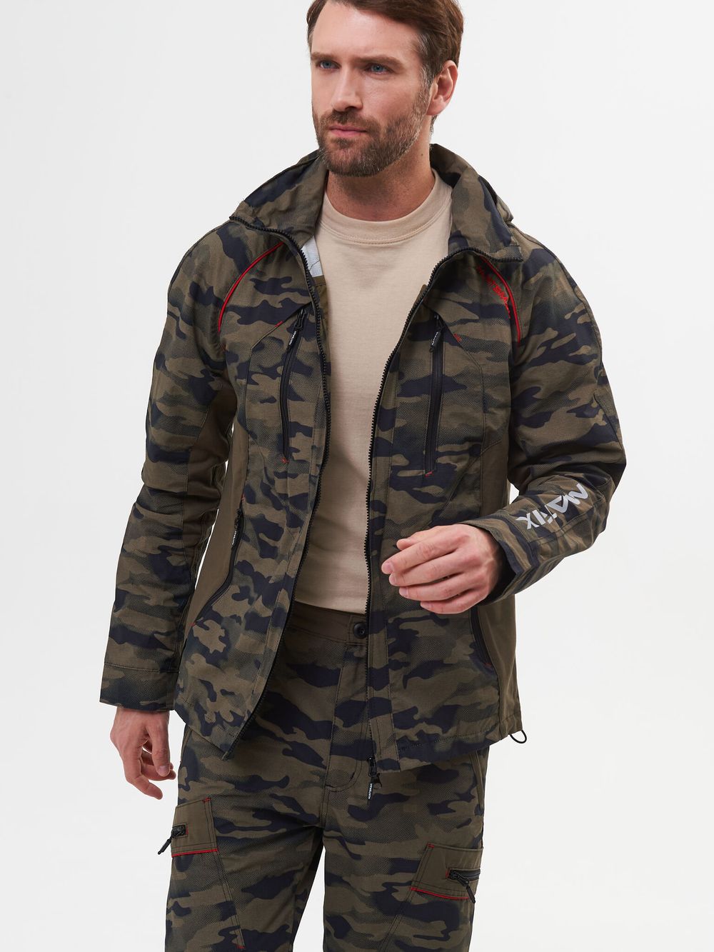 Костюм летний Матрица ткань Nylon Cotton Рип-Стоп цвет КМФ DJIN