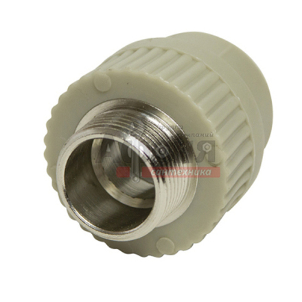 Муфта комб. нар 25х3/4'' VRT® СЕРЫЙ (Россия)