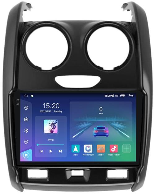 Магнитола для Renault Duster 2015-2020, Lada Largus 2021+ - Parafar PF147U2K на Android 13, Быстрая, QLED+2K, CarPlay, 4G SIM-слот