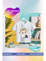 Термонаклейка на одежду, термопринт Лабуба