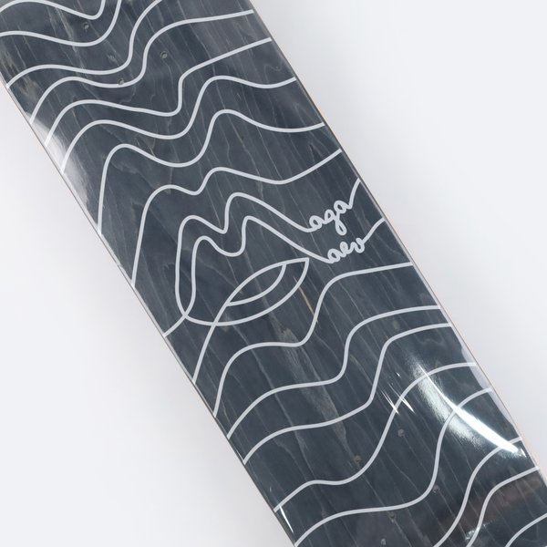 Дека Magamaev Wavy deck (black) (sale) артикул:TacBGcyHi8-8eQa4e7mfU0 - купить в магазине Дайс