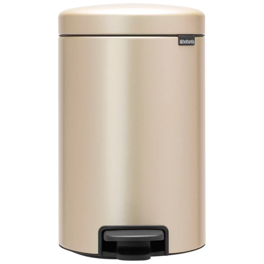 Brabantia - NewIcon Контейнер для мусора Gold Metalic, 12 л. / артикул   304446  / GTIN 8710755304446