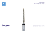 Бор алмазный черный Frank Dental типа FG - D.878K.012.SG.FG