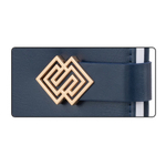 Ежедневник Basir, формат А5, материал-кожезаменитель, синий цвет, 116 листов, размер 14,5*21 см