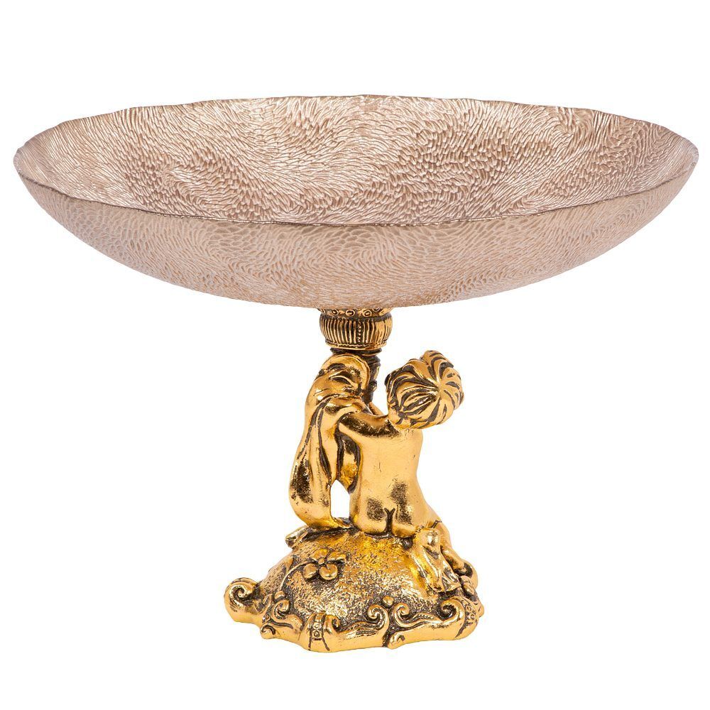 Фруктовница-конфетница Эдем Бронза