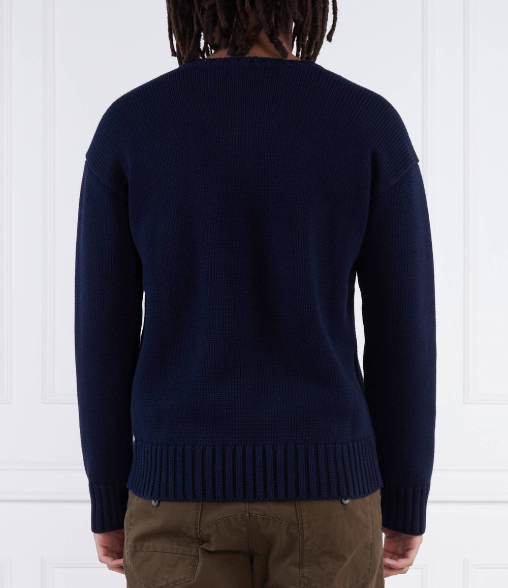 Свитер POLO RALPH LAUREN - темно-синий(710899210)