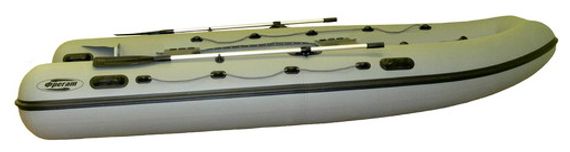 Надувная лодка Фрегат М-390 серая