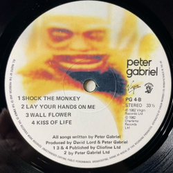 Винтажная виниловая пластинка LP Peter Gabriel (UK 1982) The Rhythm Of The Heat