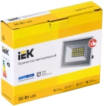 Прожектор LED СДО06-30 IP65 6500K белый IEK LPDO601-30-65-K01