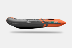 Надувная лодка GLADIATOR B420 оранжево-темносерый