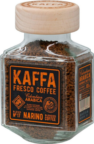 Кофе растворимый Kaffa Fresco Narino банка 100 г