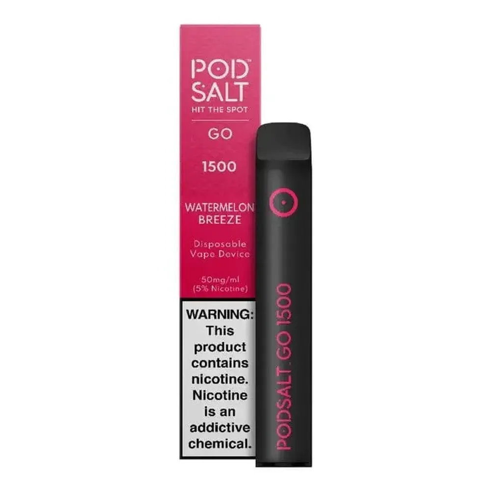 Pod Salt GO 1500 - Watermelon Breeze (5% nic)